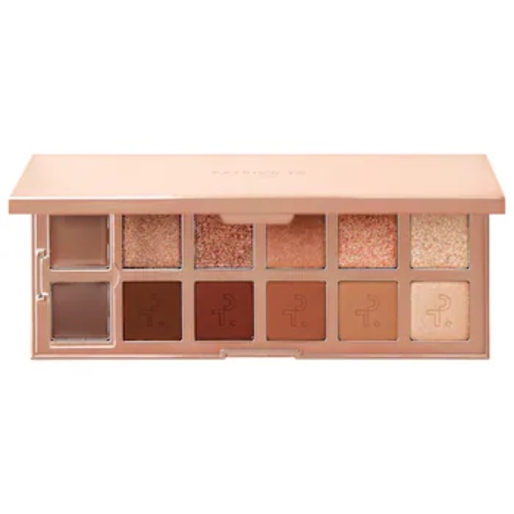 Patrick Ta Brown and Cream Eyeshadow Palette Versatile Shades